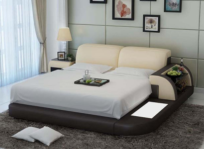 Design Bett XXL Grouss Better Lieder Hotel Polster 180x200 Multifunktioun Regal USB