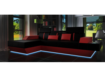 Liederdivan Wunnlandschaft Couch Sofa Ecksofa USB Lieder Polster Moossanfertigung