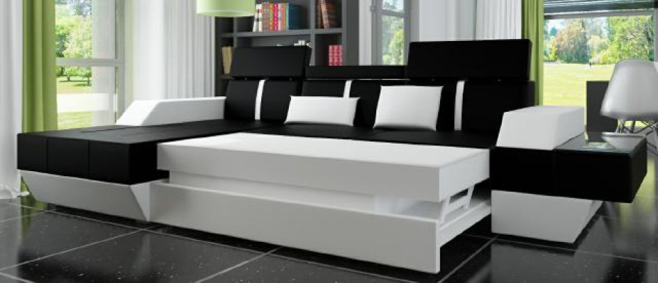 Liederdivan Wunnlandschaft Couch Sofa Ecksofa USB Lieder Polster Moossanfertigung