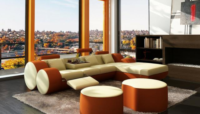 Designer Lieder Sofa Garnitur Eckcouch Lieder Ecksofa Wunnlandschaft Liedercouch