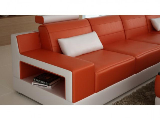 Wunnlandschaft Sofa Couch Polster Ecke Ecksofa Garnitur Textil Stoff Lieder Sofas