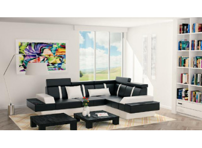 Designer Wunnlandschaft Eckcouch Nei Couch Sofa Polster Ledersofa Sofas Garnitur