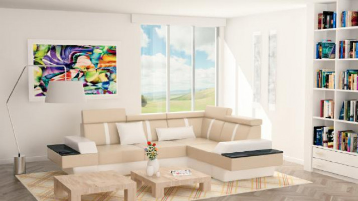 Designer Wunnlandschaft Eckcouch Nei Couch Sofa Polster Ledersofa Sofas Garnitur