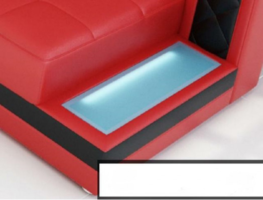 Ecksofa Ledersofa Grouss XXL U Form Wunnlandschaft Sofa Couch Garnitur Nei H2211B