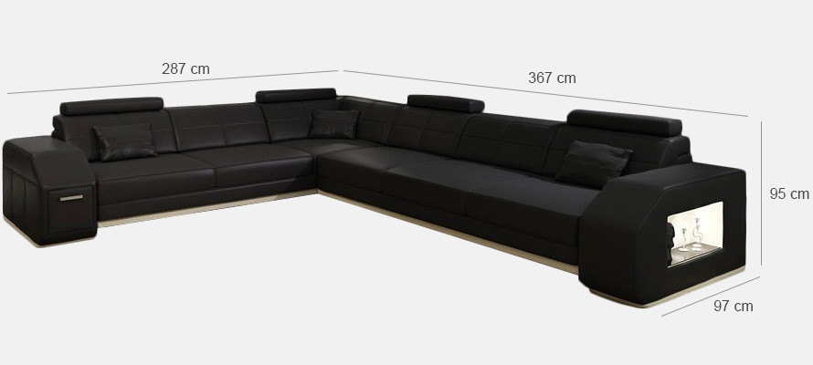 Eckcouch Sofa Couch Polster Sëtz Ecke Textilstoff Wohnlandschaft Lieder EbernW