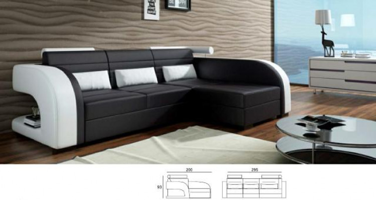 Exzellent Modern Eck-Canapé Komfort an Stil an perfekter Harmonie