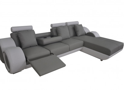Design Sofa Couche Eck Lieder Eck Garnitur Eck Landschaft Polster L Form
