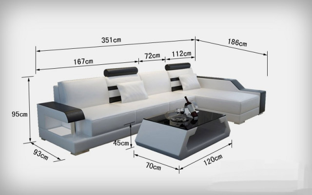 Ledercouch Couch Wunnlandschaft Eckecksofa Eck Dekor Design Modern Garnitur