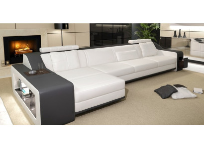 Design Ecksofa Sofa Couch Polster Sëtz Eck Garnitur Sofen Lieder Textil Themar WG