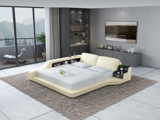 Designer Bett Polsterbett Luxusbett Duebelbett Ehebett Better 140/160/180 cm