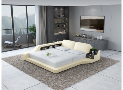 Designer Bett Polsterbett Luxusbett Duebelbett Ehebett Better 140/160/180 cm