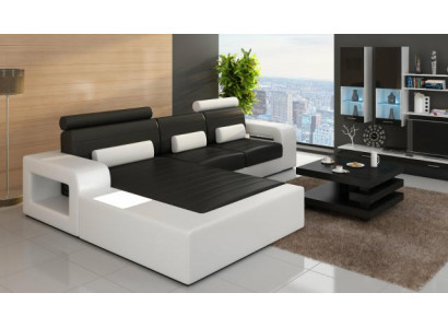 LEDER *MOD H2209 BETA* ECKCOUCH GARNITUR LEDERCOUCH NEI SOFA GARNITUR ECKSOFA
