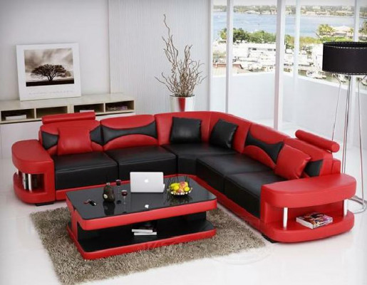 Wunnlandschaft Polstereck Eck-Sofa Couch Garnitur Landschaft Lieder Textil Neit!