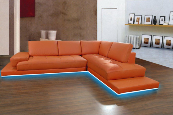Wohnlandschaft Polstereck Ecksofa Couch Garnitur Landschaft Lieder Nei 1060