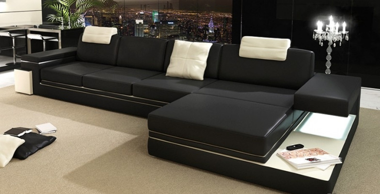 Design-Liederentreff Sofa Canapé Polster Wunnlandschaft Eck Dekor Garnitur Eck.