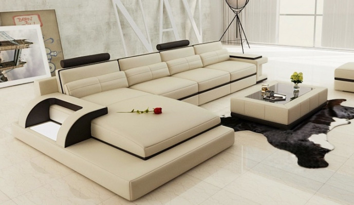 Eckcouch Set Polstersofa Couch Wunnlandschaft Sëtz Eck Textil Lieder