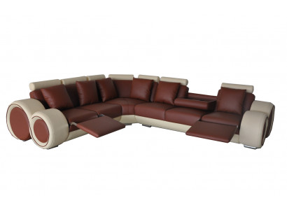 Design Liederpolster XXL Sëtz Raum Sofa Canapé Designer Ecken Garnitur