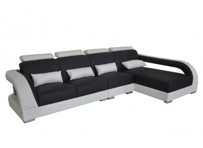 Lieder Eck Canapé Couch Polster Couchen Wunnlandschaft Luxus Garnitur