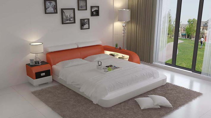 Designerbett Polsterbett Luxusbett Duebelbett Ehebett Bette 140/160/180 cm