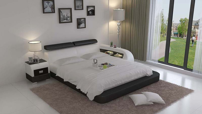 Designerbett Polsterbett Luxusbett Duebelbett Ehebett Bette 140/160/180 cm
