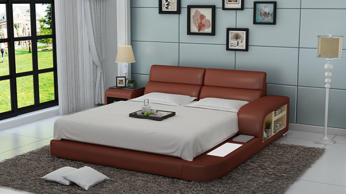 Designer Bett Polsterbett Luxusbett Duebelbett Ehebett Better 140/160/180 LB8805