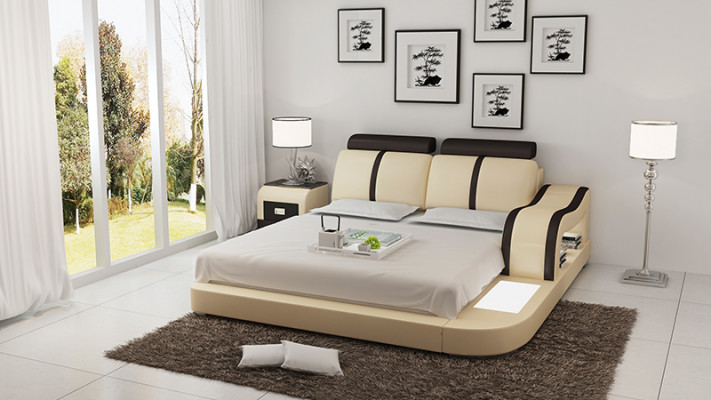 Bett Design Luxus Luxus Better Lieder Modern Schlofzëmmer 140/160/180 cm