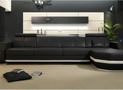 Design Eckcouch Sofa Polstersuite Liederdivan Ecke Wunnlandschaft PH300B