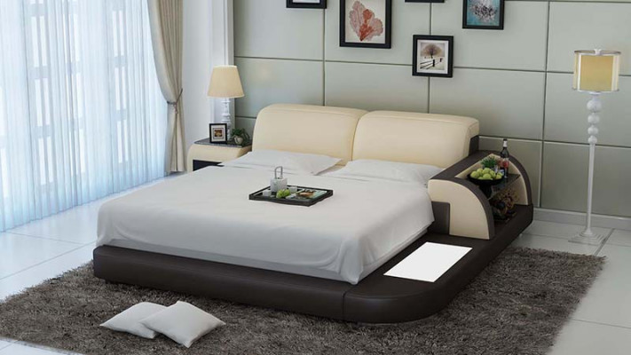 Bett Design Luxus Luxus Better Lieder Modernt Schlofzëmmer 140/160/180 LB8812