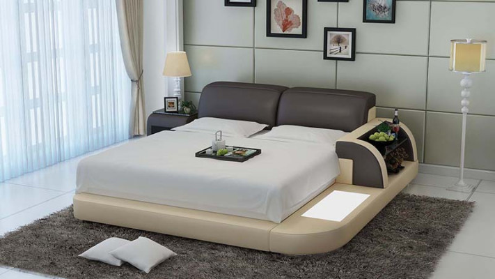 Bett Design Luxus Luxus Better Lieder Modernt Schlofzëmmer 140/160/180 LB8812