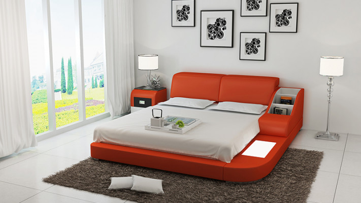 Polster Design Luxus Bett Better Lieder Schlofzëmmer 140/160/180 LB8815