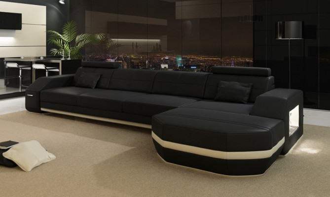 Design Eckcouch Sofa Polstersuite Liederdivan Ecke Wunnlandschaft PH300B