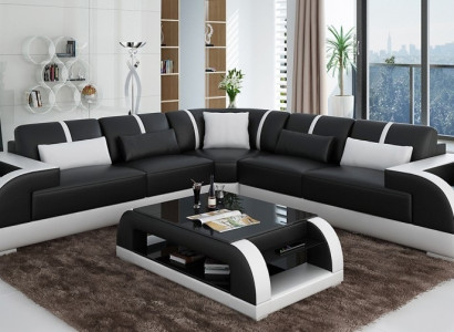 Wunnlandschaft Ecksofa Designer Sofa Eckcouch Polstersëtz Eck Nei Rodos SW