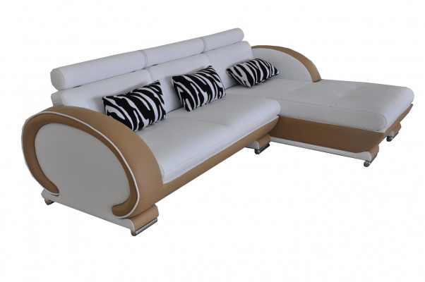 Eck-Sofa Lieder Couch Eck-Garnitur Wunn-Ecke Landschaft L-Form Design Polster Nei