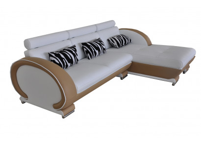 Eck-Sofa Lieder Couch Eck-Garnitur Wunn-Ecke Landschaft L-Form Design Polster Nei