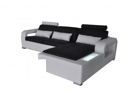 Liederdivan Couch Wunnlandschaft Eck Garnitur Design Modern Divan Deko L-Form