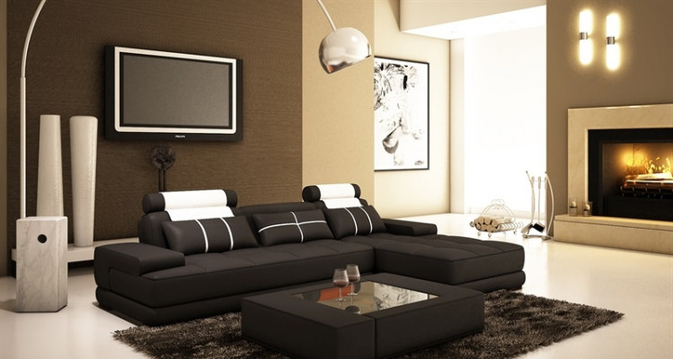 Ecksofa Polster Canapé Sofa Wunnlandschaft Sëtz Eck Garnitur Lieder Textil Paräis