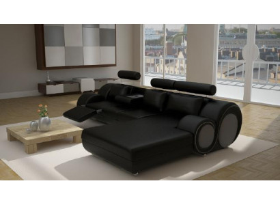 Designer Garnitur Wunnlandschaft Eckcouch Couch Sofa Polstersofa Ledersofa Sofas Nei