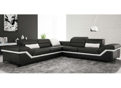 LEDERSOFA XXL WUNNLANDSCHAFT COUCH DESIGN SOFA ECKSOFA ECKCOUCH SOFAGARNITUR NEI