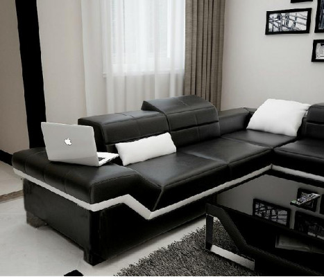 LEDERSOFA XXL WUNNLANDSCHAFT COUCH DESIGN SOFA ECKSOFA ECKCOUCH SOFAGARNITUR NEI