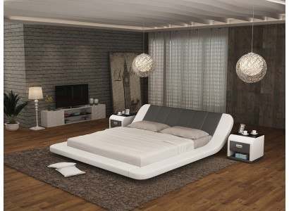 Liederbett mat USB, Polster Better Luxus Duebel Koppel 140/160/180 LB8826