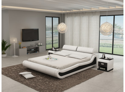 Luxus Liederbett mat USB Polster Better Duebel Modern Ehe 140/160/180 cm