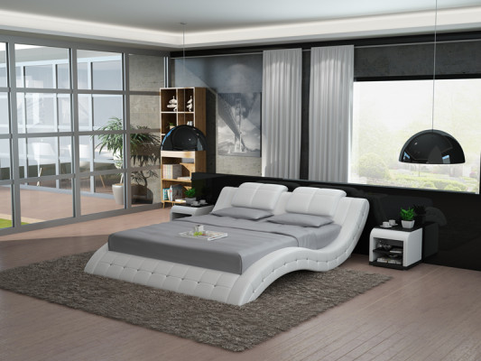 Luxus Liederbett Design Gepolsstert Better Duebel Matrimonial 140/160/180 LB8824