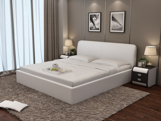 Designer Bett Polsterbett Luxusbett duebelt Bett Ehebett Better 140/160/180 LB8836