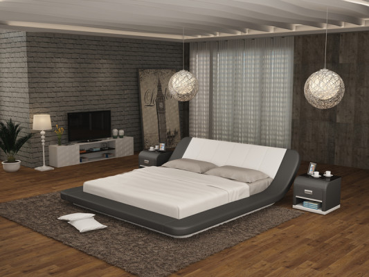 Liederbett Design Gepolstert Better Luxus Duebel Modern Bestied 140/160/180 cm