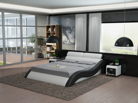 Liederbett Design Gepolstert Better Luxus Duebelbestbett 140/160/180 LB8828