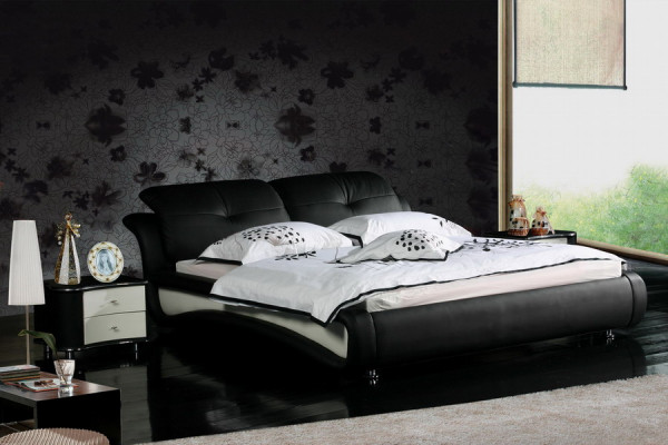 Duebelbett Better mat USB Lieder Designer Bestietnescht Bettstell 1206