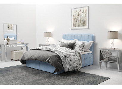 Boxspringbett Hotel Duebel Blo Samt Luxus Better Polster Bettkëscht 180x200