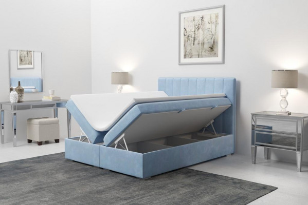 Boxspringbett Hotel Duebel Blo Samt Luxus Better Polster Bettkëscht 180x200