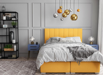 Boxspring duebelt Bett Hotel Komplett Set Matratzë Topper Betten Funktioun