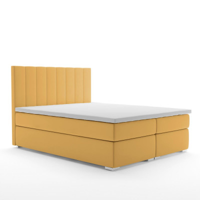 Boxspring duebelt Bett Hotel Komplett Set Matratzë Topper Betten Funktioun